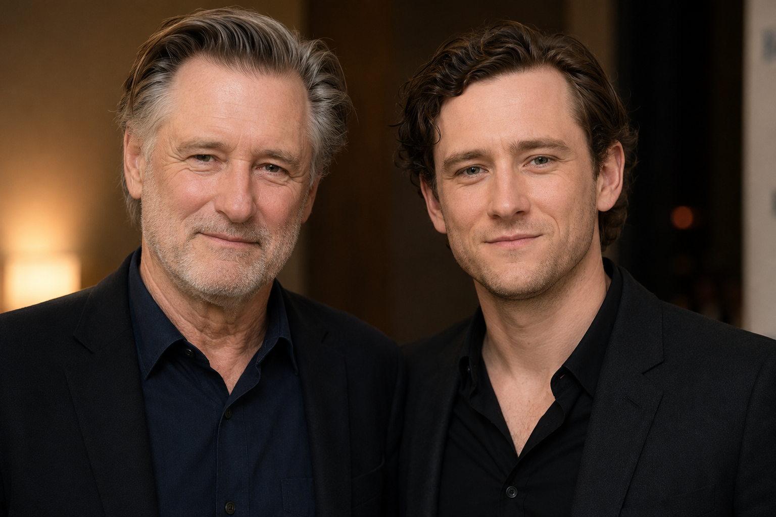 Bill Pullman and Lewis Pullman